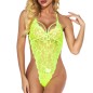 Simple Type Hollowed-out Lace One-piece Suit