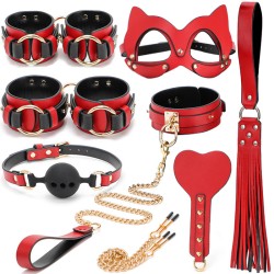 Red &amp; Black Bondage Kit