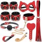 Red &amp; Black Bondage Kit