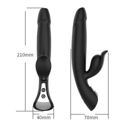 Night Rose Rabbit Vibrator