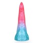 Alien Beast Cyan Rainbow 8.2" Dildo - D