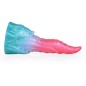 Alien Beast Cyan Rainbow 8.2" Dildo - D