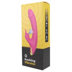 Amant Silicone Vibrator with Sucking Function