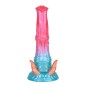 Alien Beast Cyan Rainbow 9.3" Dildo - A