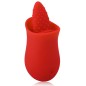 Silicone Flower Shape Vibrator with Tongue