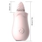 Silicone Flower Shape Vibrator with Tongue