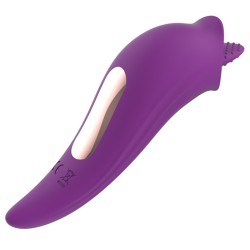 Clitoral &amp; Nipple Licking Vibrator