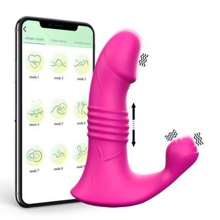 APP Thrusting Wearable Vibrator