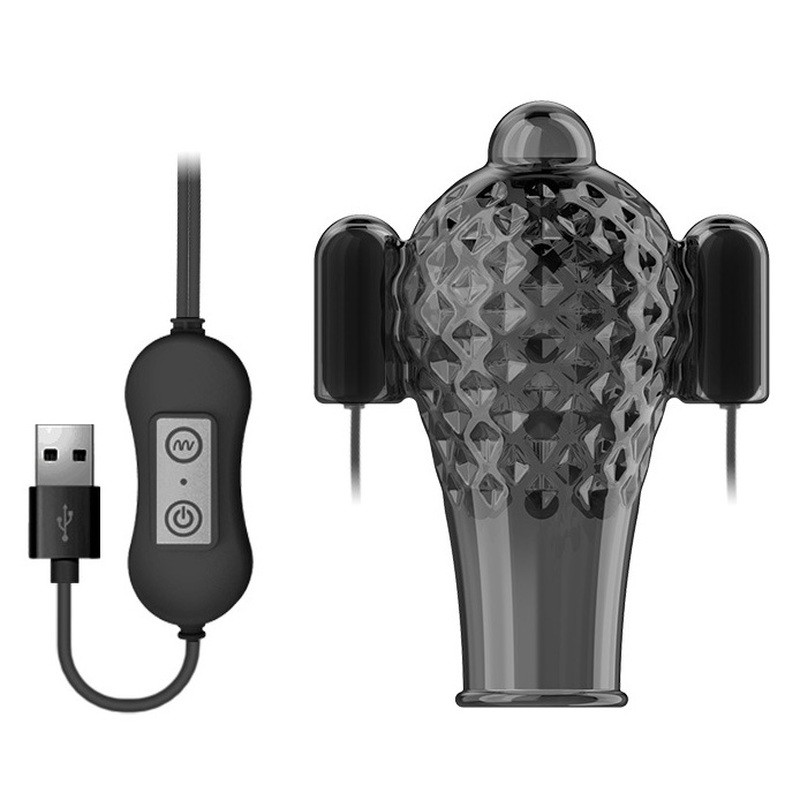 USB Penis Trainer with 2 Vibrators (Type D)