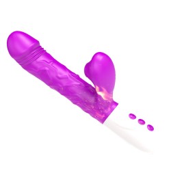 Thrusting Sucking Rabbit Vibrator