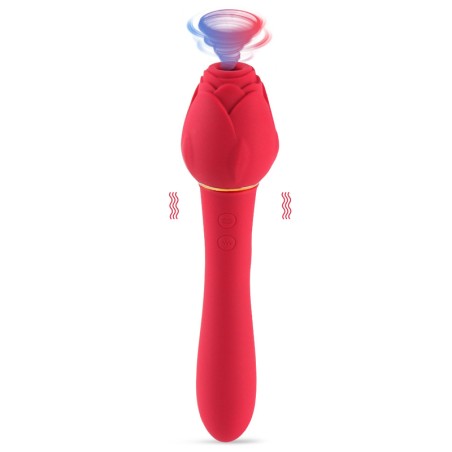 Rose Clitoral Sucking G Spot Vibrator