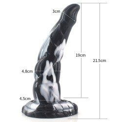 Liquid Silica Gel Alien Dildo - 01