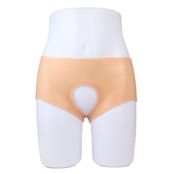 Open Crotch Fake Hips Underwear