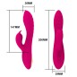 Amy Silicone Waterproof Rabbit Vibrator