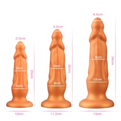 Optimus Soft Silicone Anal Dildo