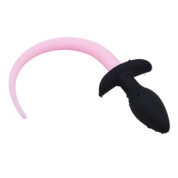 Dog Tail Silicone Butt Plug - Luminous