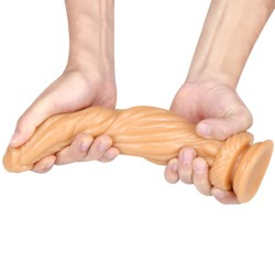 Lifelike 10.2"/26 cm PVC Dildo - Pagoda