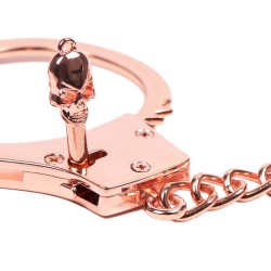 Skull Key Steel Cuffs