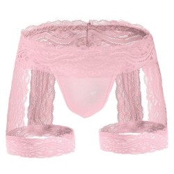 Men Lace Boxers Briefs Sexy Lingeries