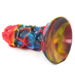 Graffiti Multicolor Butt Plug - 12