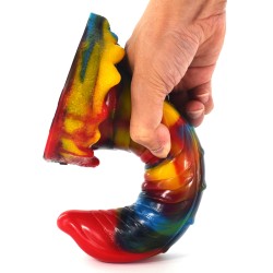 Graffiti Multicolor Butt Plug - 11