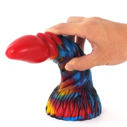 Graffiti Multicolor Butt Plug - 09