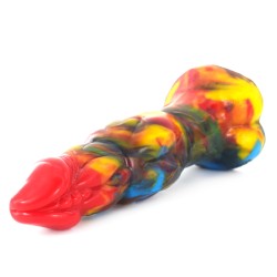 Graffiti Multicolor Butt Plug - 08