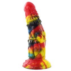 Graffiti Multicolor Butt Plug - 07