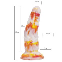 Graffiti Multicolor Butt Plug - 07