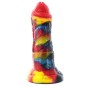 Graffiti Multicolor Anal Dildo - 03