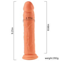 Lifelike Silicone 9.3"/23.5 cm Dildo - Lover