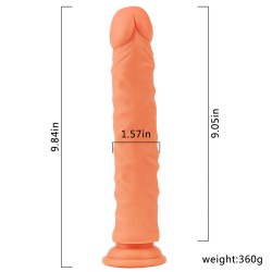 Lifelike Silicone 9.8"/25 cm Dildo - Optimus