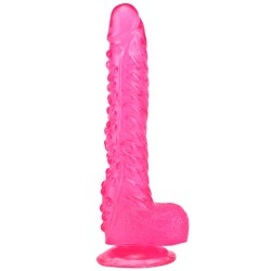 Realistic Colorful 10.6"/27 cm Dildo - Disguiser