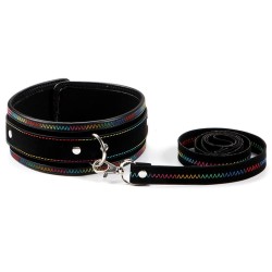 Color Thread Neck Collar