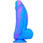 Fat Double Color Silicone Dildo