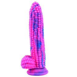 Corn Double Color Silicone Dildo