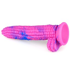 Corn Double Color Silicone Dildo