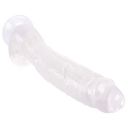 Bent PVC 12.4" Realistic Dong