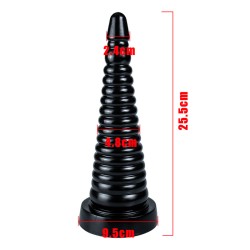 Screw Pagoda PVC Anal Beads