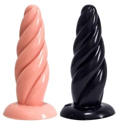 Twist PVC Butt Plug