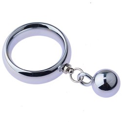 Cock Ring With Steel Ball