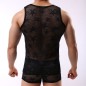 Fashion Star Pattern Breathable Nigthwear Vest