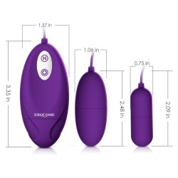 Lyra Duo Wired Controller Egg Vibrator