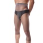 Men Ultrathin See-through Cropped Panty-hose