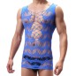 Hot Selling Fishnet Hollowed-out Men Vest
