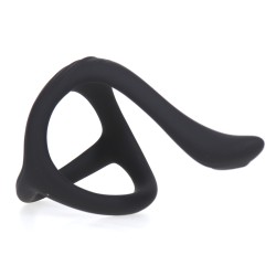 Silicone Triangle Penis Ring with Teasing Tail