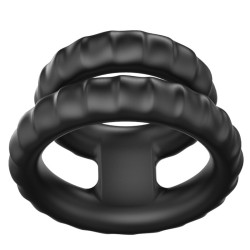 Silicone Dual Cock Ring