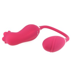 Double Head Rose Suction Vibrator