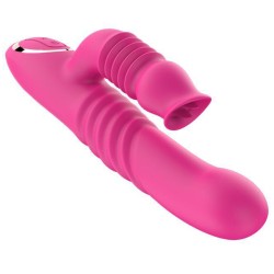 Dual Thrusting Rabbit Vibrator