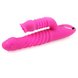 Dual Thrusting Rabbit Vibrator